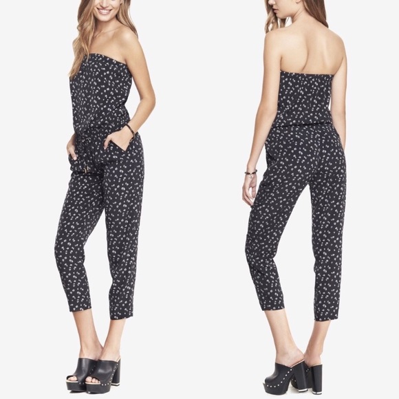 express floral jumpsuit